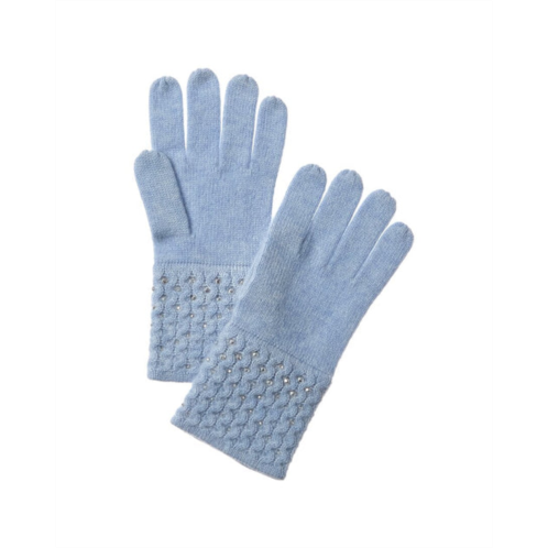 Forte Cashmere texture crystal cashmere gloves