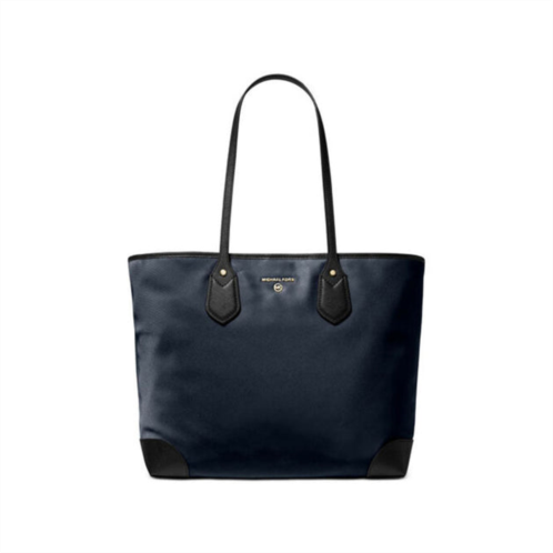 Michael Kors eva blue, nylon extra tote with ouch, travel bag
