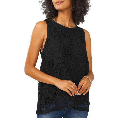 Vince Camuto womens garden lace sleeveless tank top