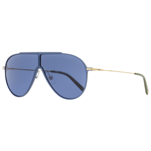 MCM unisex navigator sunglasses 502s 423 matte blue/gold 65mm