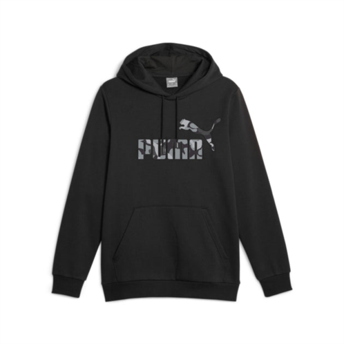 Puma mens ess+ camo graphic hoodie