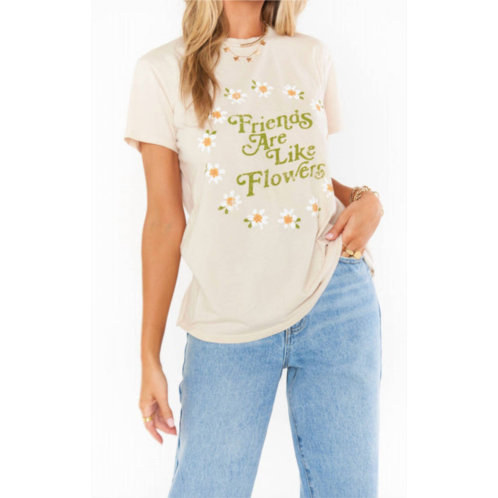 Show Me Your Mumu thomas tee in friends like flowers graphic