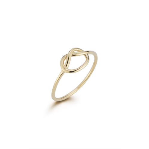Ember Fine Jewelry 14k gold love knot ring