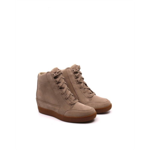 SOREL out n about wedge omega in taupe/gum