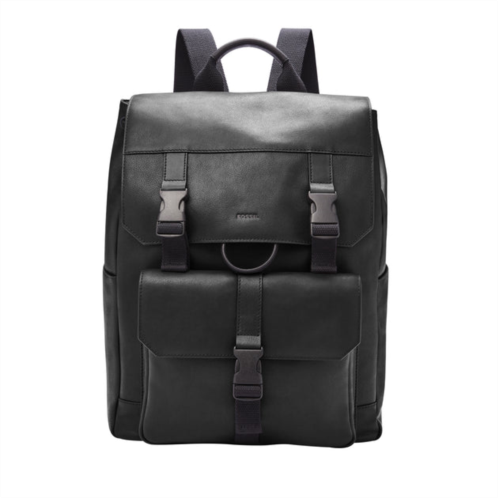 Fossil mens weston leather backpack