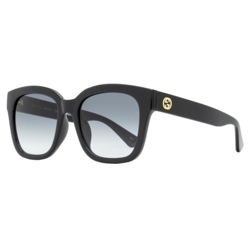 Gucci womens square sunglasses gg1338sk 003 black 54mm