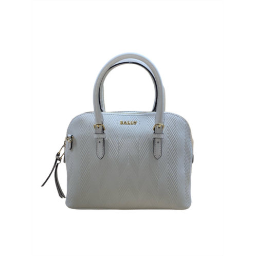 Bally sadye womens 6232668 beige leather shoulder bag