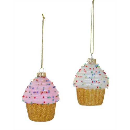 Cody Foster & Co. cody foster & co tiny cupcake ornaments set of 2