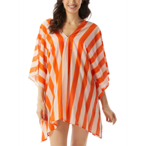 Kate Spade New York womens caftan double v neck cover-up