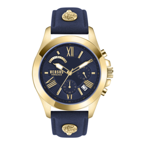 Versus Versace chrono lion strap watch
