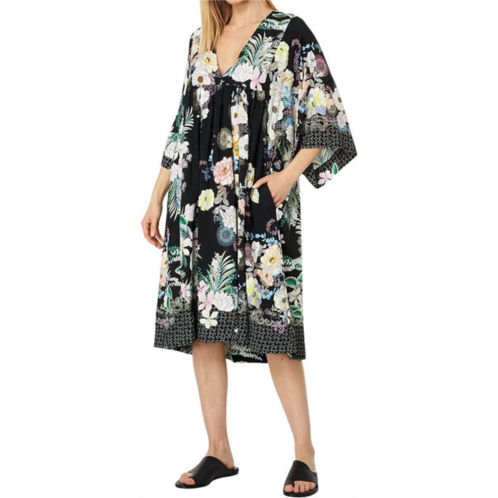 Johnny Was mila easy cover-up dress in multi
