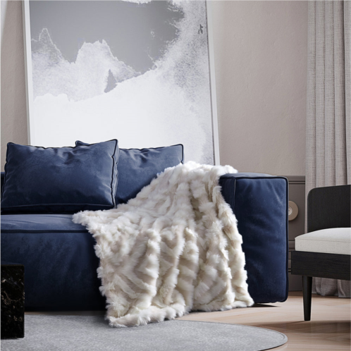Inspired Home ammar knit throw