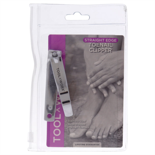 Toolworx toenail clipper straight edge by for unisex - 1 pc clipper