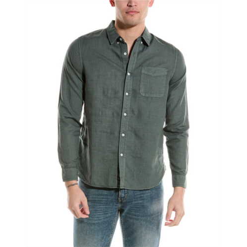 AG Jeans colton linen-blend shirt