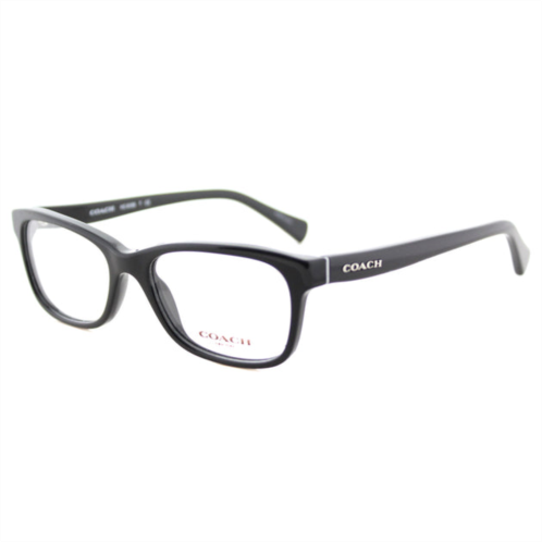 Coach hc 6089 5002 51mm womens rectangle eyeglasses 51mm