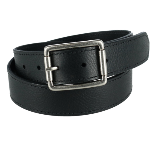 CrookhornDavis newcastle natural grain leather belt with roller buckle