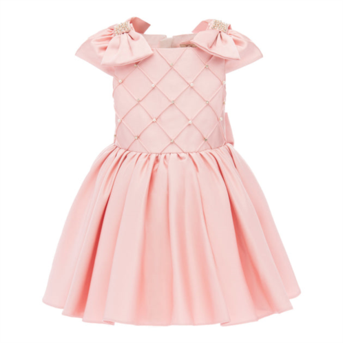Tulleen pink alondra quilted teacup dress