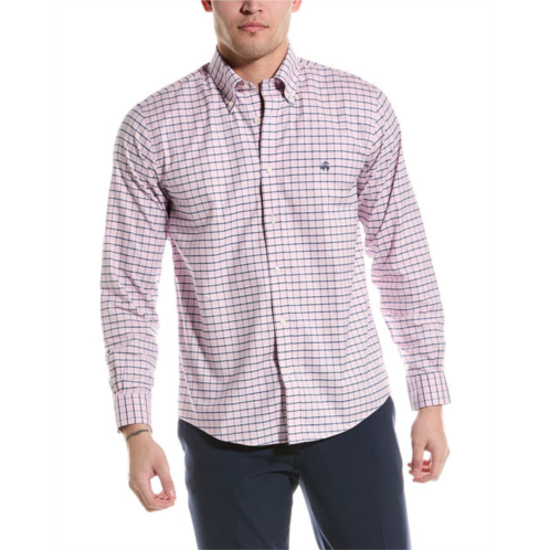 Brooks Brothers spring check regular fit woven shirt