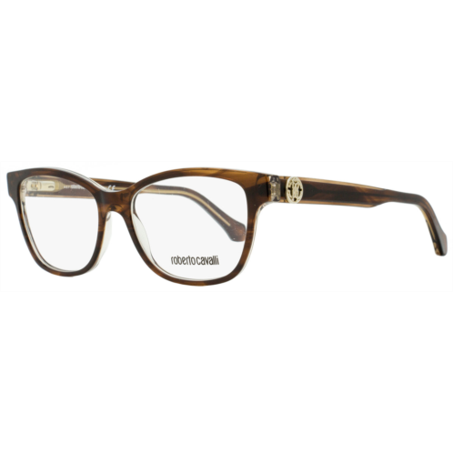 Roberto Cavalli womens eyeglasses rc5050 fivizzano a56 brown melange 53mm