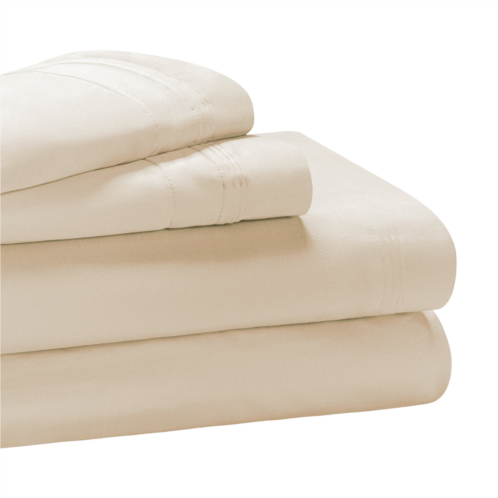 Superior premium 650 thread count egyptian cotton solid deep pocket sheet set