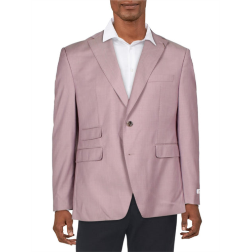 Tayion By Montee Holland agordy mens wool blend classic fit two-button blazer