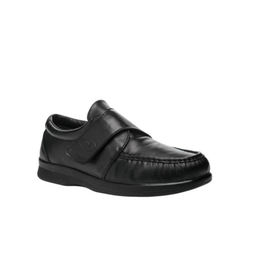 PROPET mens pucker moc shoes - medium in black