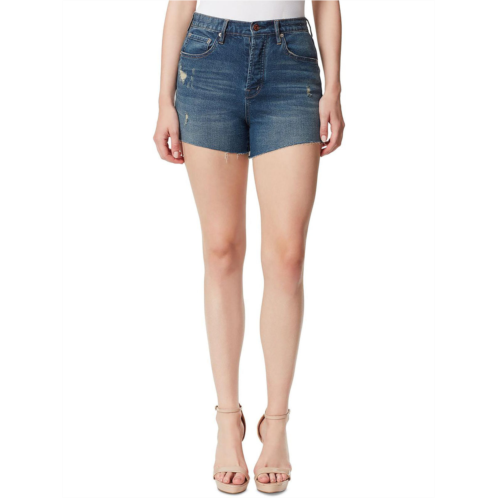 Jessica Simpson ongoing womens distressed dyed denim shorts