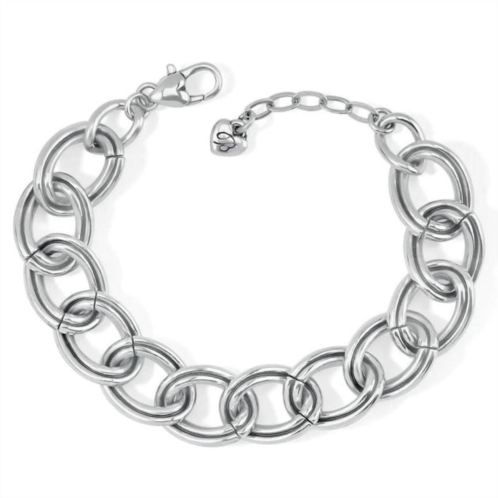 Brighton interlok chain bracelet in silver