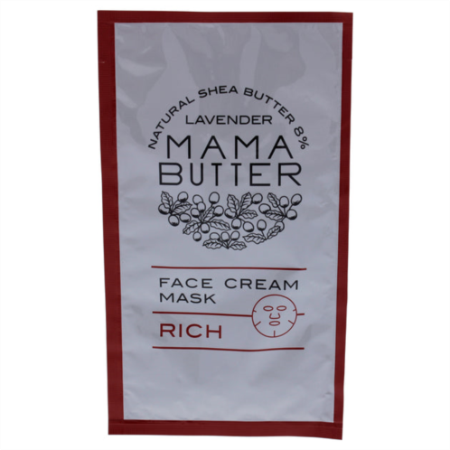 Mama Butter face cream mask - rich by for women - 1 pc mask