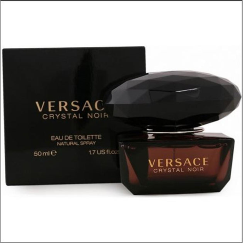 Versace wcrystaln1.7t 1.7 oz crystal noir eau de toilette spray for women