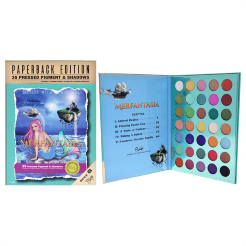 Rude Cosmetics merfantasia eyeshadow palette - paperback edition by for women - 0.74 oz eye shadow