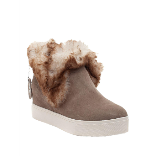 J/Slides sean wp womens suede cold weather booties