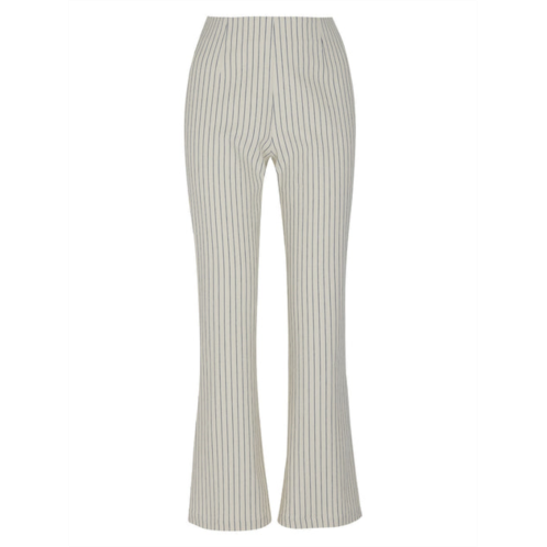 Nocturne striped wide-leg pants