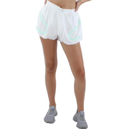 Adidas Stella McCartney womens logo fitness shorts