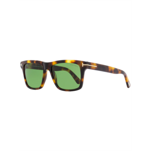 Tom Ford mens rectangular sunglasses tf906 buckley-02 53n blonde havana 56mm