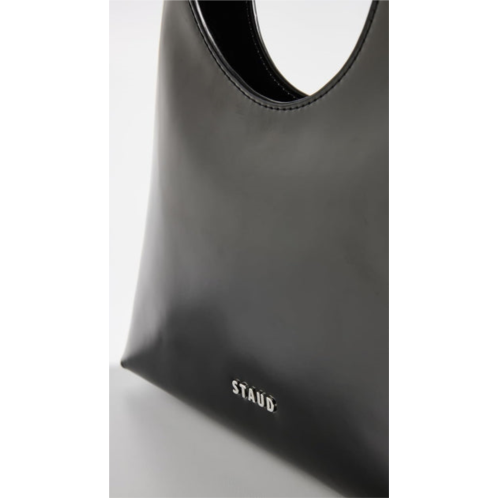 Staud womens winona shoulder bag, black, one size