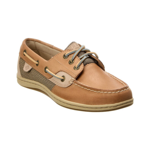 Sperry songfish linen & leather boat shoe
