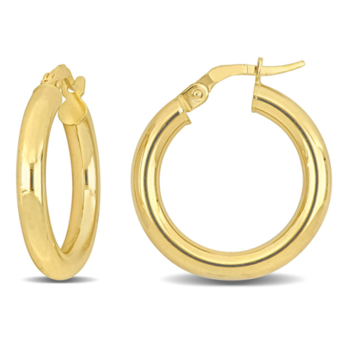 Mimi & Max 20mm hoop earrings in 14k yellow gold
