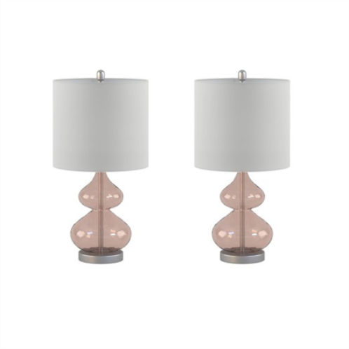 Home Outfitters blue table lamp set of 2 , great for bedroom, living room, casual