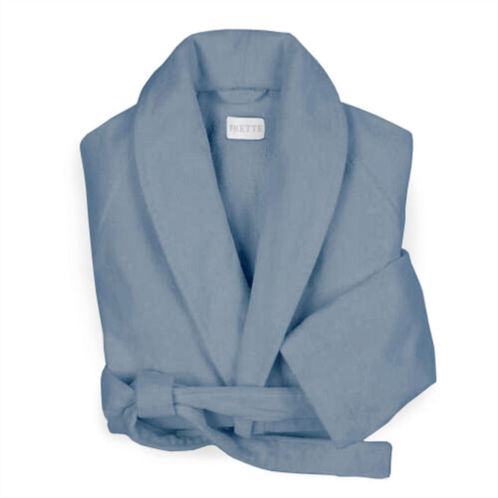 Frette velour shawl collar robe