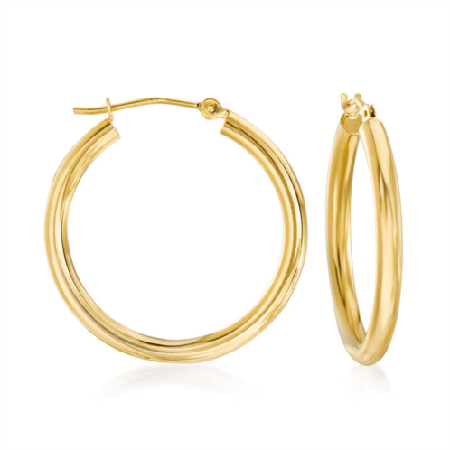 Ross-Simons 2.5mm 14kt yellow gold hoop earrings