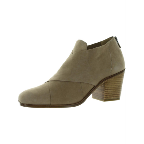 Eileen Fisher ember womens leather block heel ankle boots
