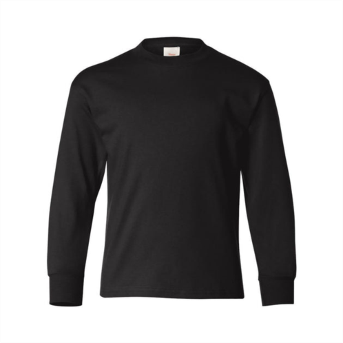 Hanes authentic youth long sleeve t-shirt