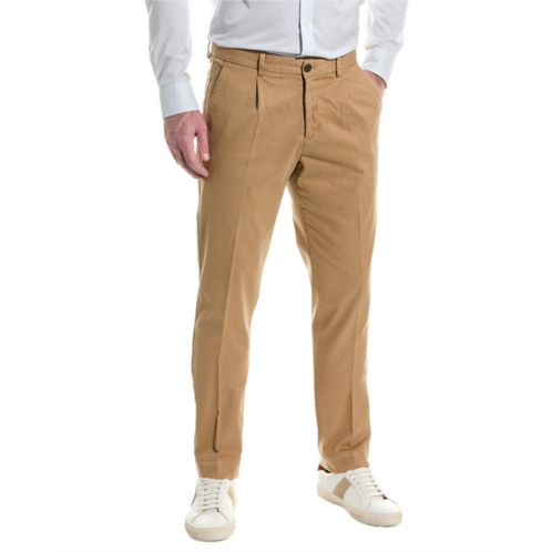 Brooks Brothers pleated tapered chino