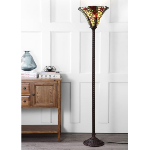 JONATHAN Y williams tiffany-style 71 torchiere led floor lamp