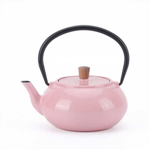 Minimal enameled cast iron teapot - classic