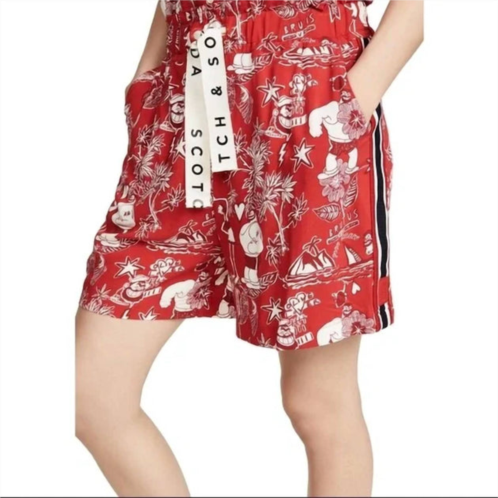 SCOTCH & SODA brutus collab shorts in red