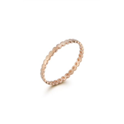 Ember Fine Jewelry 14k rose gold bubble band ring
