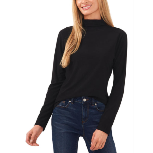 CeCe womens crepe turtleneck turtleneck top