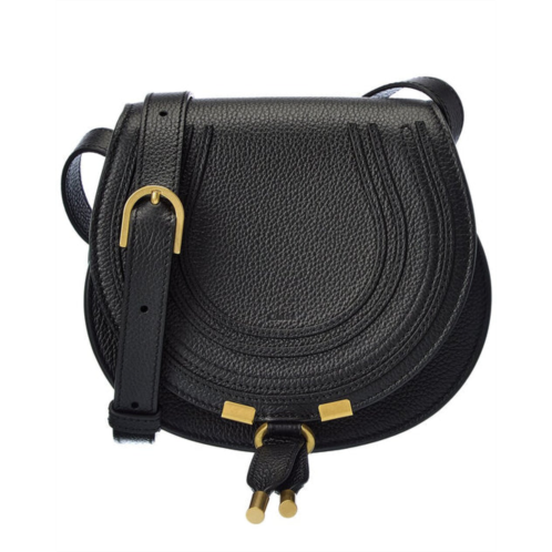 Chloe marcie small leather saddle bag